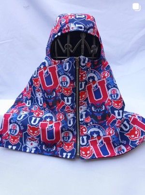 Gorro soldador modelo monja sin cubrerostro con cierre